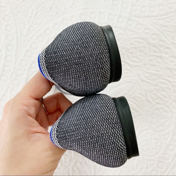 Rothy’s Grey Birdseye Rounded-Toe Flats (Sz 7) - Picture 6 of 9